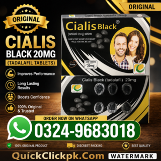 Cialis Black 20mg Tablets in Pakistan