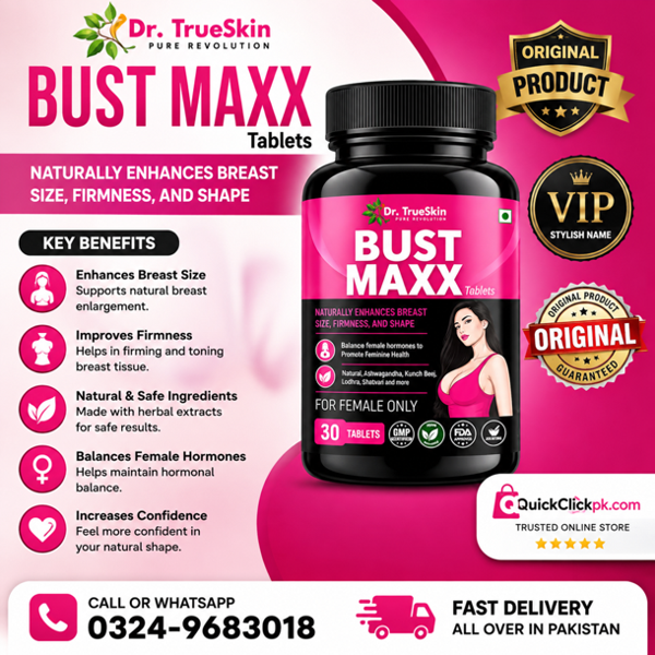 Dr. TrueSkin Bust Maxx Tablets In Pakistan