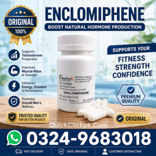 Enclomiphene Capsules Price in Pakistan