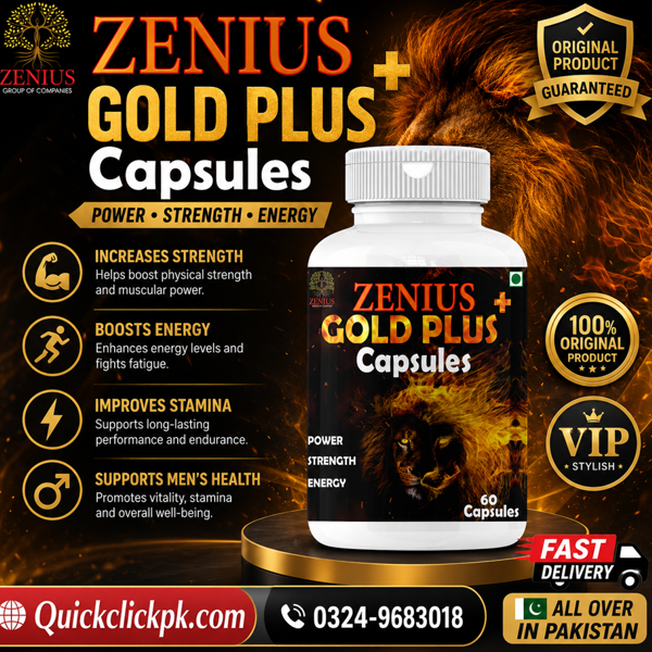 Zenius Gold Plus Capsules In Pakistan