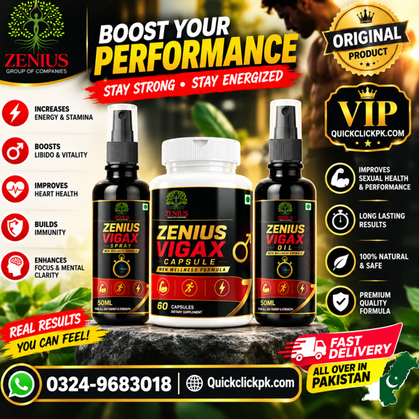 Zenius Men Wellness Kit In Pakistan