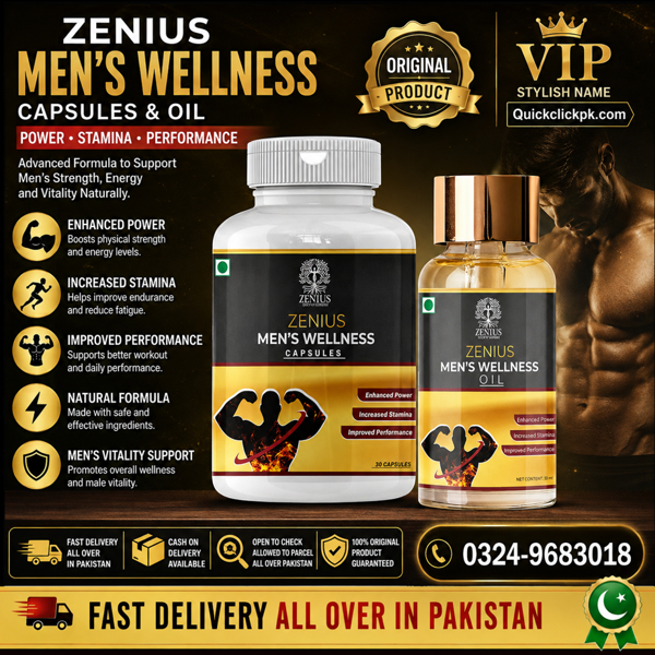Zenius Men Wellness Kit In Pakistan